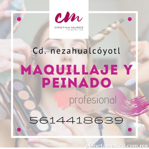 Maquillaje Y Peinado A Domicilio: teléfono - Cd Nezahualcóyotl,  Nezahualcóyotl